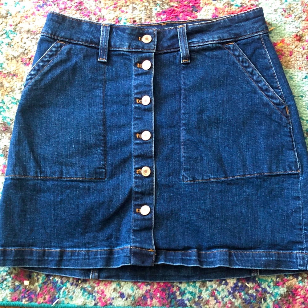 J.Crew Jean Skirt